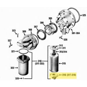 Vilter 1448N, Plate Pressure