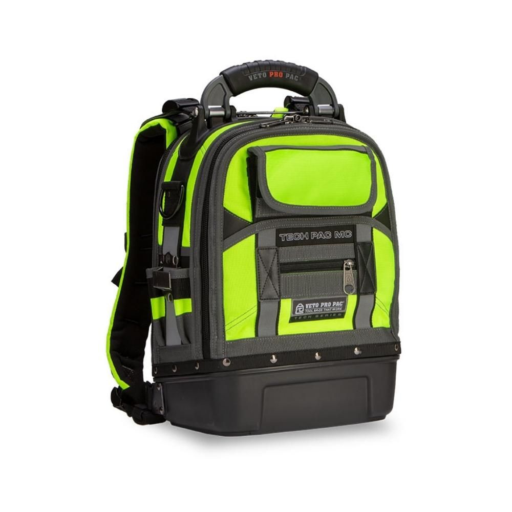 Veto Pro Pac Tech Pac MC Toolbag Backpack - HI-VIZ YELLOW